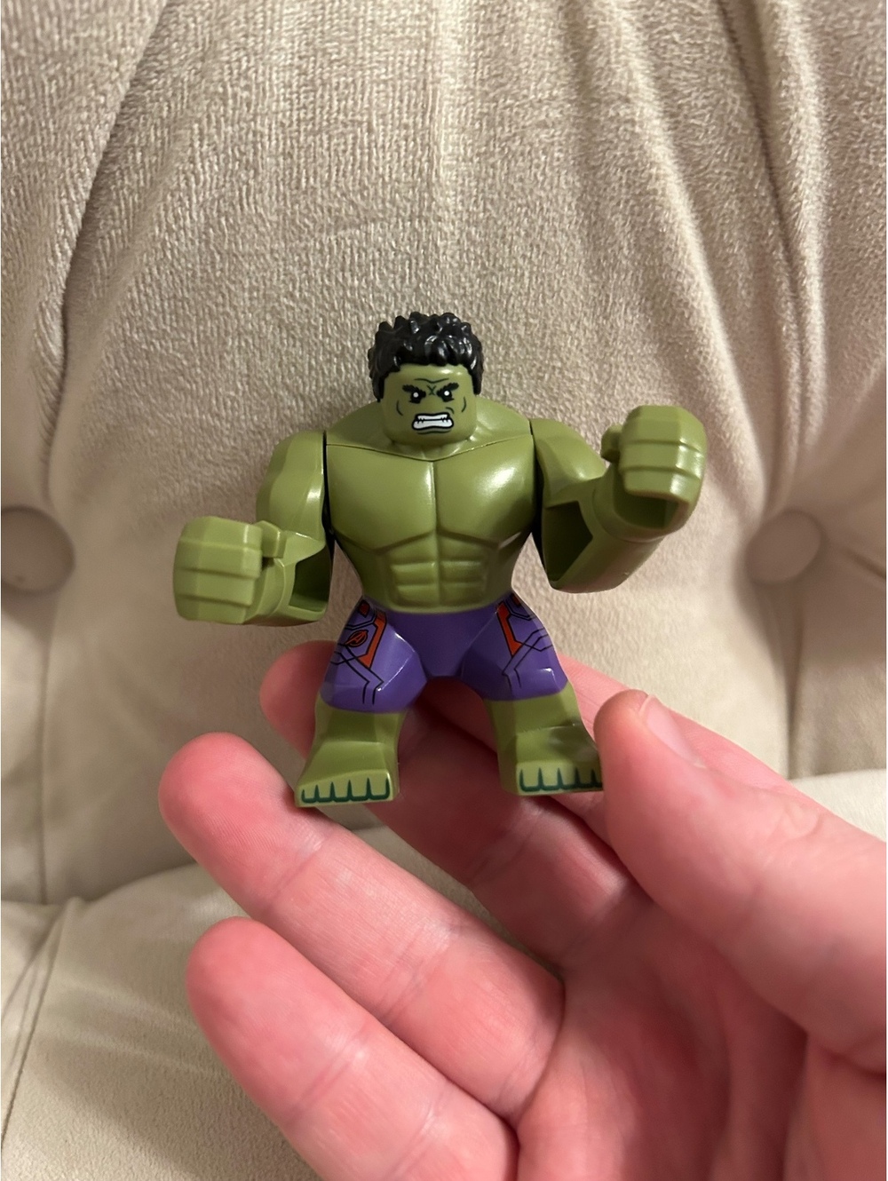 Lego Marvel Super Heroes Age of Ultron Minifigure - Incredible Hulk (2015) …